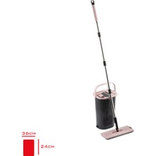 Normadia Çok Amaçlı Temizlik Seti Sillgech Compact Mop Kutu Siyah