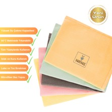 Normadia Çok Amaçlı Mikro Fiber Temizlik ve Cam Bezi Seti 5'li, Yıkanabilir, Pratik Kullanım