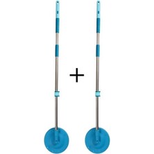 Normadia Turbo Yedek Mop Sapı Kaydırmaz Kilitli 2'li Set