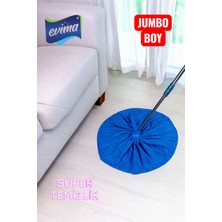 Normadia Jumbo Boy Mikrofiber Kumaş Mop Yedek Uç, Etkili ve Kolay Temizlik