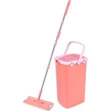 Normadia Sihirli Slim Tablet Mop Temizlik Kovası Turuncu, Kolay ve Pratik Temizlik