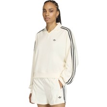 Markali Adidas Tt V Neck Kadın Beyaz Tişört KD1401