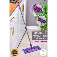 Normadia Hafif ve Pratik Mikrofiber Mop, Kolay Temizlik Için Ideal Seçenektir
