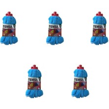 Normadia Yedek Havlu Mop Başlığı 5’li Set, Temizlik Kolaylığı Için Uyumlu