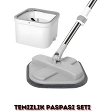 Normadia Ayarlanabilir 360° Döner Paspas Seti, Ahşap ve Sert Zeminler Için