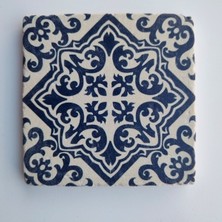 Normadia Dekoratif Doğal Taş Banyo Gider Kapağı, 10X10 Cm, Şık Tasarım