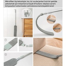 Normadia Uzun Saplı Portatif Toz Temizleyici, Ev ve Yatak Odası Temizliği Için Mükemmel