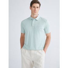 Lc Waikiki Yeni Sezon Polo Yaka Merserize Görünümlü Erkek Tişört