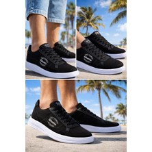 Ghattix Yeni Sezon Erkek Keten Sneaker Ayakkabı