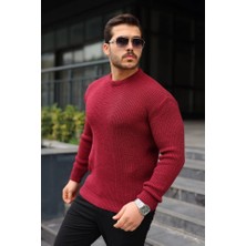 Veralya Erkek Bisiklet Yaka Örme Kazak