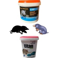 Basf Mum Block 150GR Bademli/wax Block 100GR Ergin Fare Köstebek Kirpi Ilaçları