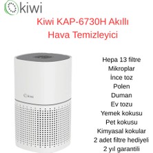 Kiwi KAP-6730H Akıllı Hava Temizleyici+2 Adet Filtre Hediyeli