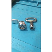 Hisar Kilit Hisar Mini Mandallı Üçgen Anahtarlı Pano Kilit