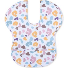 Messy Duck Yarım Kolllu Mama Önlük - Leopar