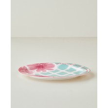 English Home Floreline Bone Porselen Kayık Tabak 25,5 cm Renkli