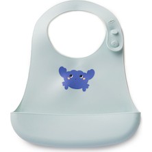 Pandish Crabby Silikon Önlük Bluish