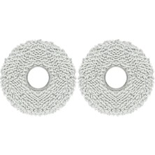 Normadia Iki Adet Mop Bezi ile Xiaomi Robot Süpürge S10+ Uyumlu Temizlik Aksesuarları