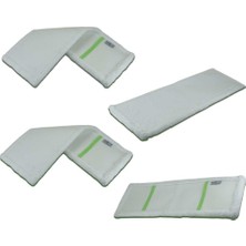 Normadia Yumuşak Mikrofiber Mop 5'li Set, 60CM, Kolay Temizlik ve Pratik Kullanım