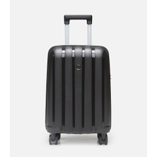 Hotiç Siyah Seyahat Kabin Boy Valiz