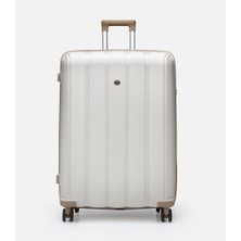 Hotiç Ekru Seyahat Büyük Boy Valiz