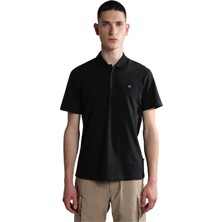 NP0A4H8B0411 Napapijri Ealıs Ss Sum Erkek T-Shirt Siyah