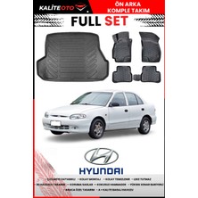 Hyundai Accent 1997 Model 4d Bagaj ve Pro Serisi Havuzlu Paspas Takımı