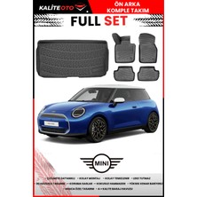 Mini Electric Cooper Se (F56) 2025 Model 4d Üst Bagaj ve Pro Serisi Havuzlu Paspas Takımı