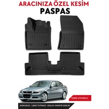 Bmw 3 Serisi E90 2009 Model Araca Özel Havuzlu Paspas Takım