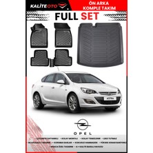 Opel Astra J Sedan 2013 Model 4d Bagaj ve Pro Serisi Havuzlu Paspas Takımı