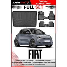 Fiat 500 E Elektrikli 2023 Model 4d Bagaj ve Pro Serisi Havuzlu Paspas Takımı