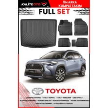 Toyota Corolla Cross 2025 Model Bagaj Havuzu+Paspas Takımı Full Set