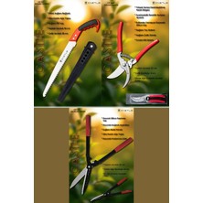 Normadia Çim ve Çit Kesme Seti, Dayanıklı ve Pratik Bahçe Bakım Aracıleri