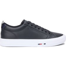 Tommy Hilfiger Siyah Erkek Sneaker Harlem Street Lth