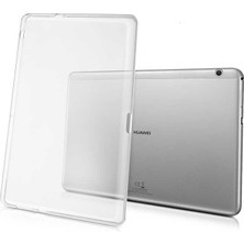 Giz Story Matepad T3 10  Uyumlu Gzst Tablet Süper Silikon Kapak-Renksiz