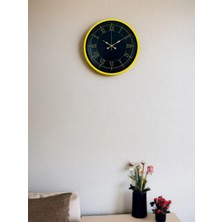 SHC4200 Mey Ithalat® 36 cm Standart Sarı Duvar Saati