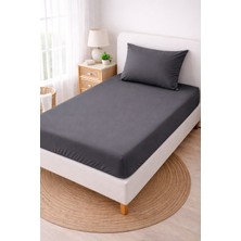 Madame Home Ranforce Lastikli Çarşaf Takımı Tek Kişilik %100 Pamuk 30 cm Derinlik