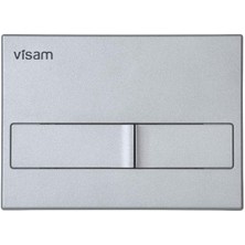 Visam Karina Mat Krom Gömme Rezervuar Kumanda Paneli Basma Butonu 226.001