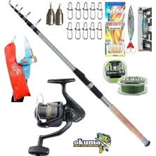 Normadia Revenger Rv-40 Remixon Carbo-X 240CM 60-120GR Tele Spin Olta Takımı