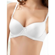 698-DESTEKSIZ Balenli Sütyen-Soft Cup T-Shirt Bra