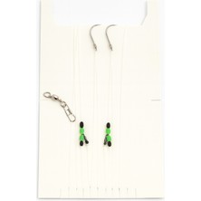 Normadia Yüksek Performanslı Asansör Dip Takımı - Hazır Kurulu Glowlu Olta Seti