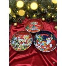 Eski Yeni Antik Yılbaşı Temalı Çerezlik Büyük Boy 12 cm