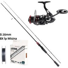 Normadia Hafif ve Dayanıklı 240CM Spin Olta Seti, 5-35G Balık Tutma Deneyimi