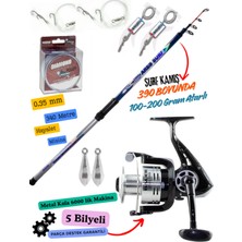 Normadia Surf Takım Bauer Ares 390 ve Jigor 6000 Metal Kafa Seti, Entegre Tasarım
