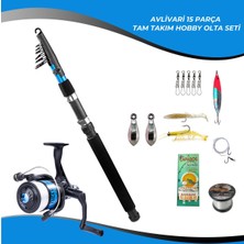 Normadia 150CM Olta Kamışı ve Tam Takım Olta Makinası Seti, Hobi ve Çocuklar Için