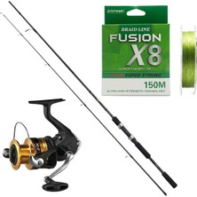 Normadia Fx 4000 Makine, 270CM Kamış ve 150 mt Ip ile Profesyonel Balıkçılık Seti