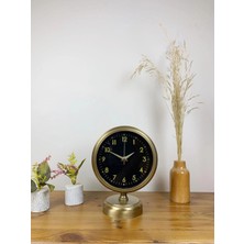 LTG Nova Eskitme Metal Tokyo Masa Saati 25×20 cm