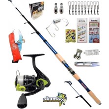 Normadia Okuma Fín Chaser 4000 210CM 50-100GR Piranha Ultimate Spin Olta Seti