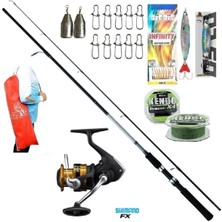 Normadia Sweepfire 240CM Shimano FX4000 Spin Olta Takımı Seti, Yüksek Performans