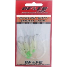 Normadia 6cm Fosforlu Kurt Çapari Raglu Bait Worm HG3408