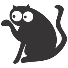 Technopa KEDİ FOLYO STİCKER - 90 cm uzunluk